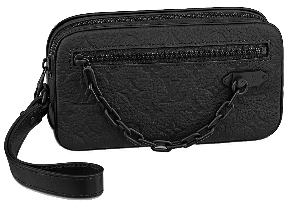 Women's Louis Vuitton Pochette Volga in Black | StockX