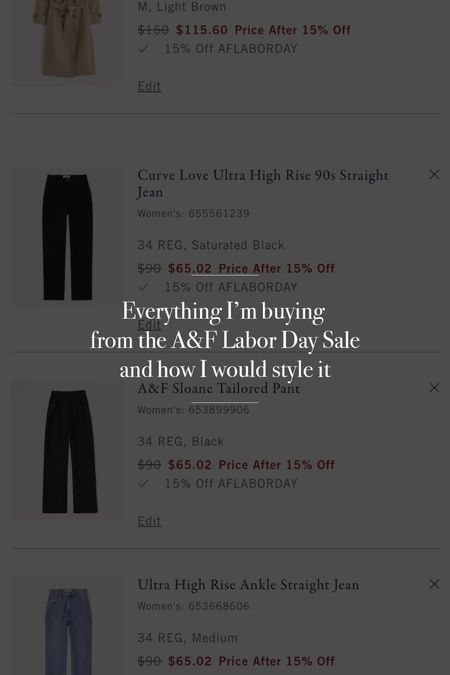 Labor Day sales have hit A&F ✨

#LTKSale #LTKsalealert #LTKSeasonal