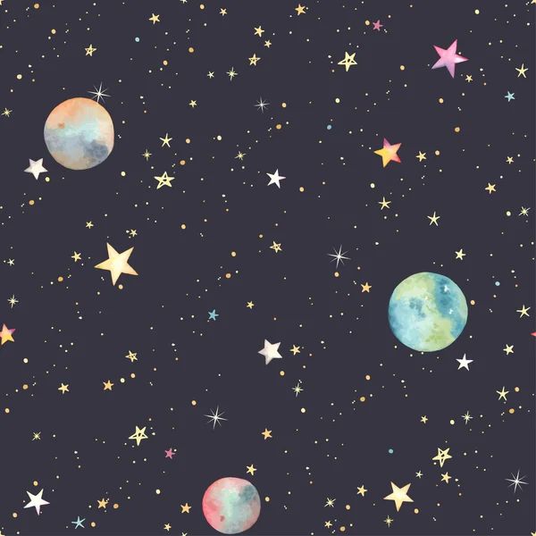 Fullerton Stars and Planets Peel and Stick Wallpaper Roll | Wayfair North America