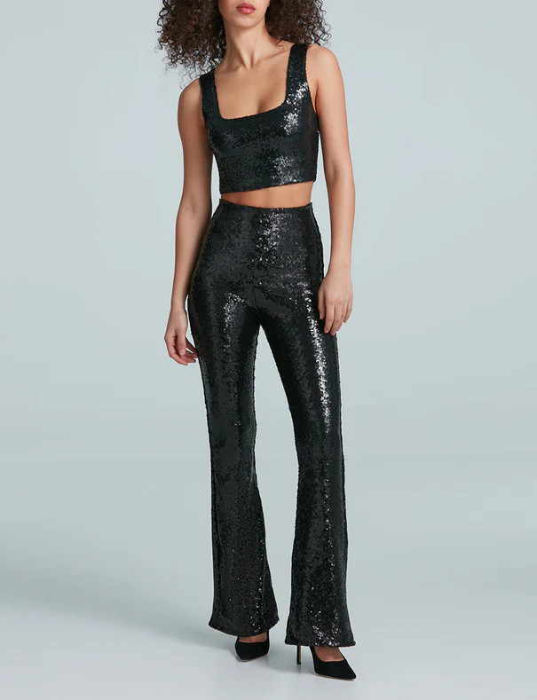 Sequin Flared Legging | Commando®