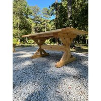 Farmhouse Trestle Table | Etsy (US)