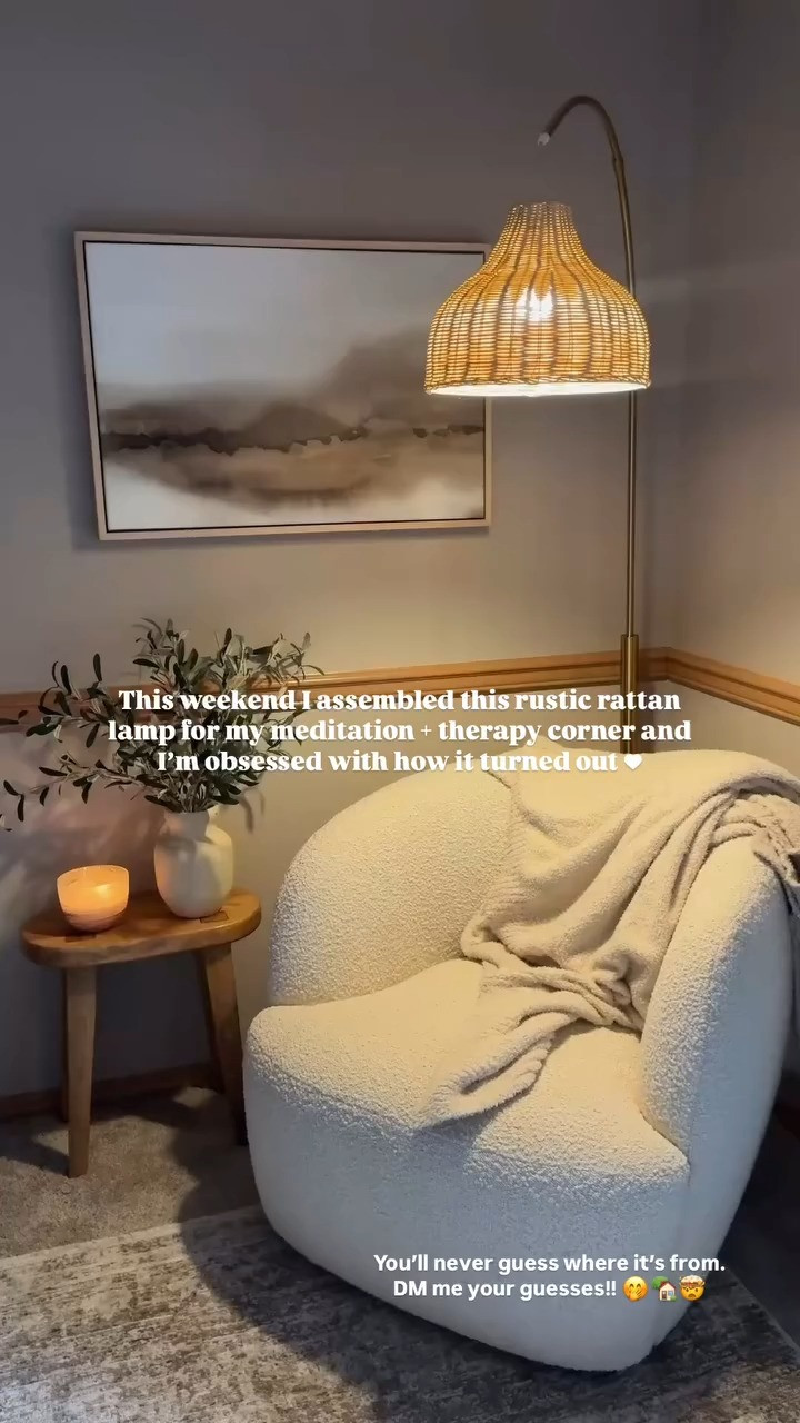 Cozy Meditation Corner Home Decor 🧘‍♀️ 

 #LTKHome #LTKFindsUnder100 #LTKFamily