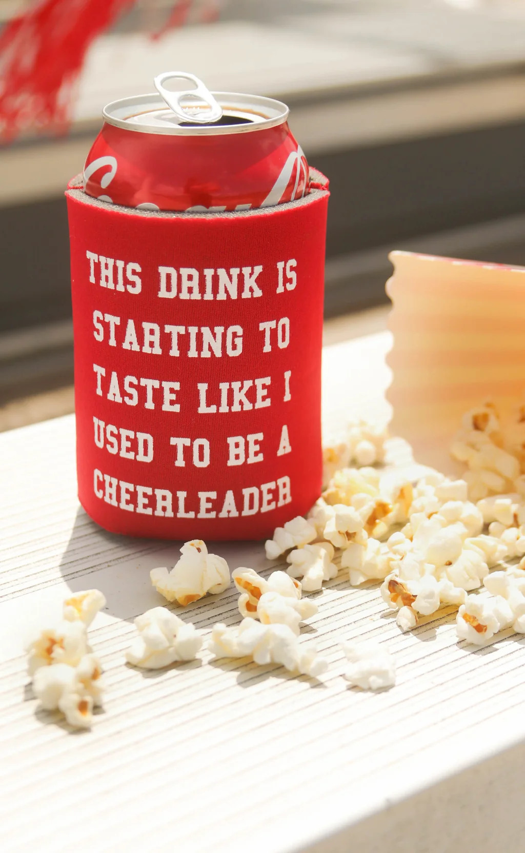 charlie southern: used to be cheerleader drink sleeve | RIFFRAFF