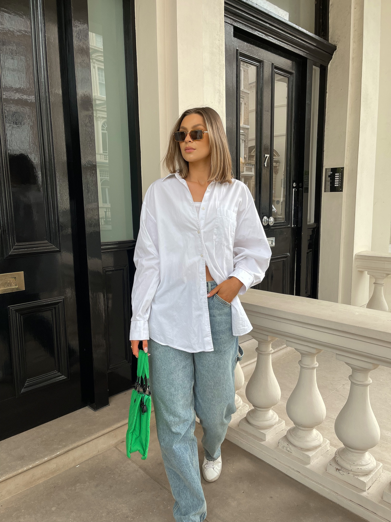 Casual Friday outfits 👖☁️ 

Casual Friday outfit, casual streetstyle outfit, minimal outfit inspiration, oversized white shirt outfit, blue denim jeans outfit, off duty style, spring outfit inspiration 



#LTKeurope #LTKstyletip #LTKunder50