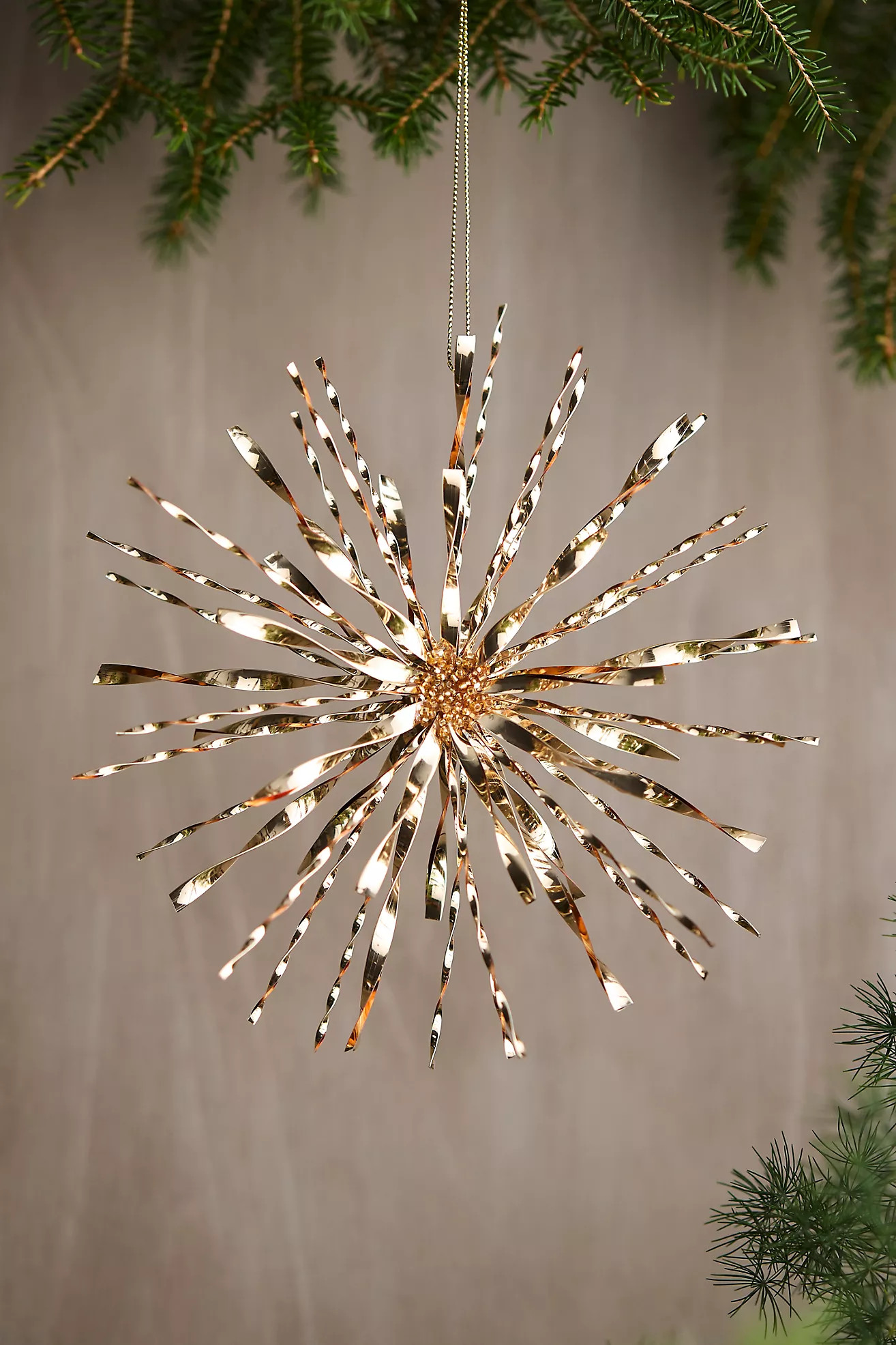 Giant Golden Starburst Ornament | Terrain