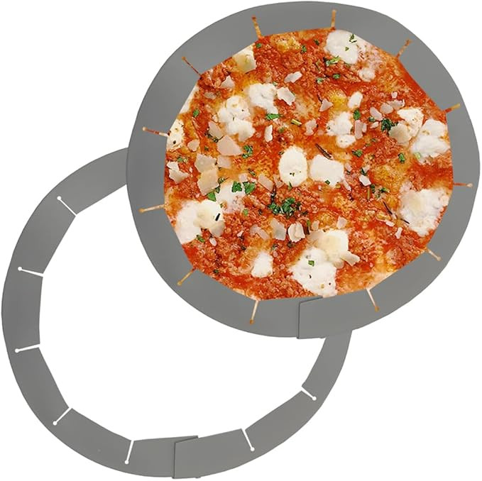 Adjustable Silicone Pie Crust Shields Baking Protectors Cover Ring Fits 8-11.4 Inch Pies Baking P... | Amazon (US)