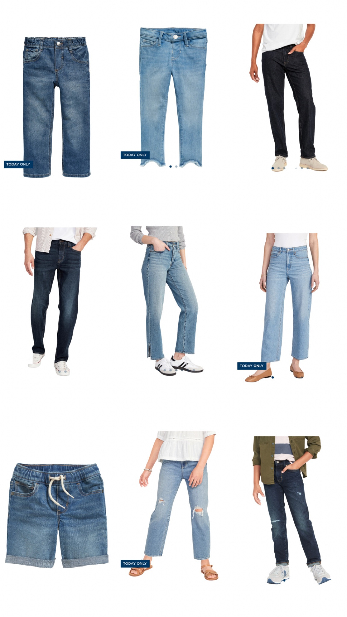 50% off Jeans for the whole family!

#LTKsalealert #LTKfamily