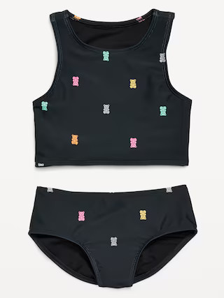 Printed Tankini Swim Set for Girls | Old Navy (US)