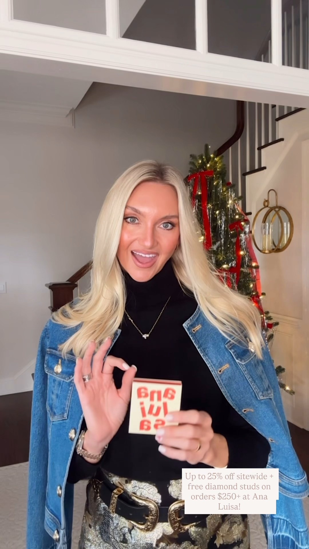 Ana Luisa Jewelry Sale up to 25% off sitewide and free diamond studs on orders $250+ 🎄🎁 Stock up! 

@analuisa #analuisa #analuisabassador #bestdeal 