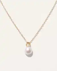 Freshwater Cultured Pearl Pendant Necklace | Quince