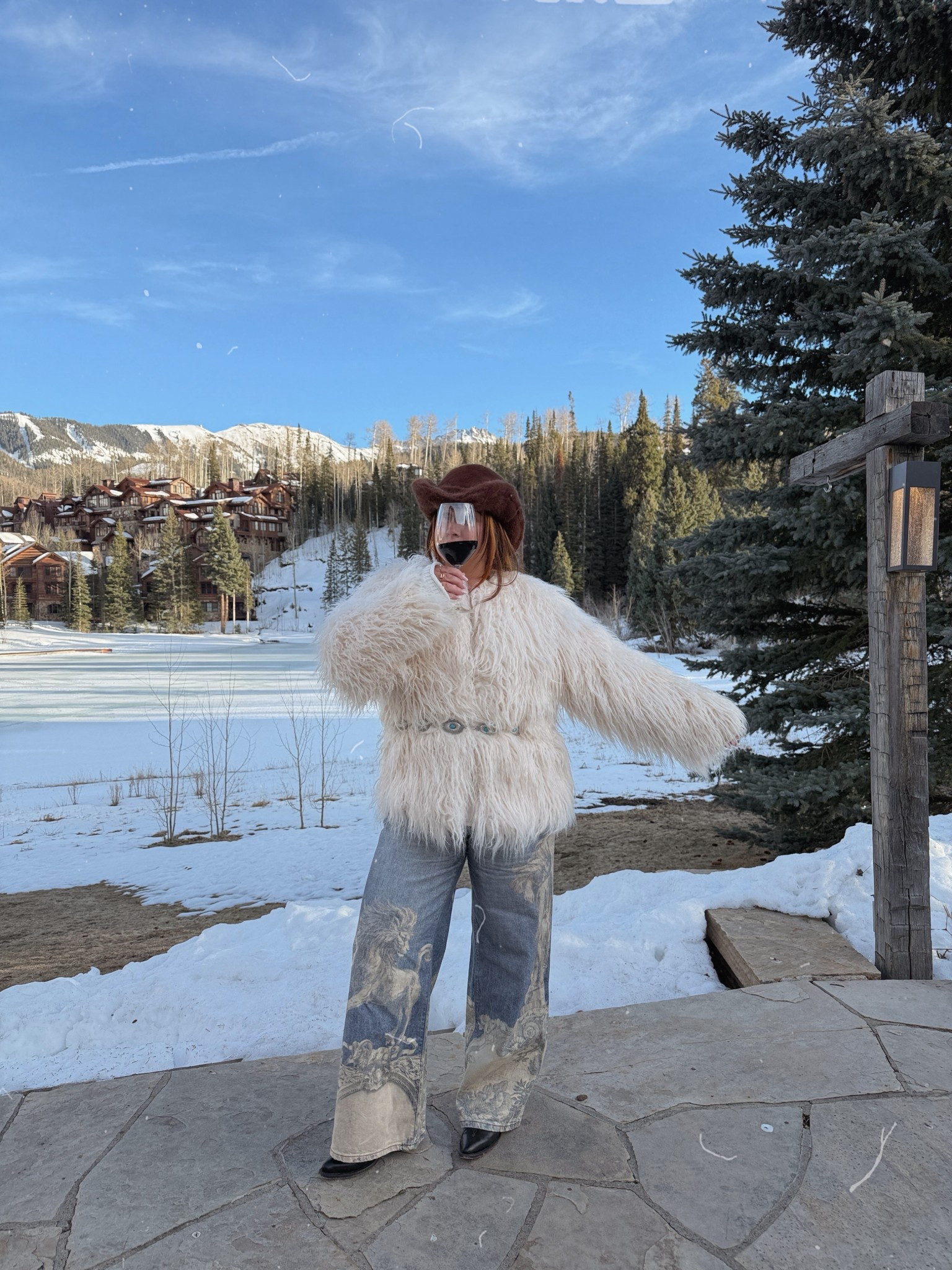 I love a good fur moment! You can never go wrong with the Mongolian fur style. These coats are also faux fur :) wearing the coolest pants from anthro too 

Rodeo outfit inspo, date night outfit, ski resort outfit, spring in Colorado, faux fur coats 

#LTKSpringSale #LTKdayinmylife #LTKSeasonal
