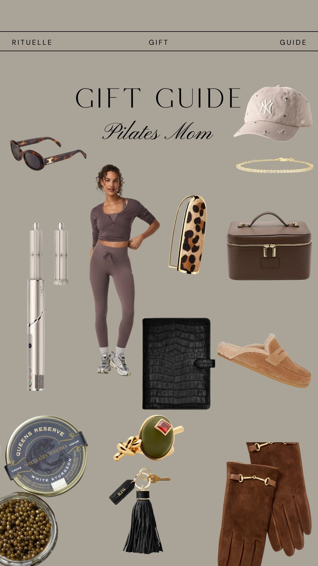 A curated edit for the wellness-loving, Pilates-obsessed mom: matching sets, luxe slippers, designer sunglasses, personalized accessories, travel beauty cases, silk gloves, caviar treats, and elevated everyday essentials. Stylish, practical, and so her vibe. 

 

#LTKCyberWeek #LTKGiftGuide #LTKHoliday