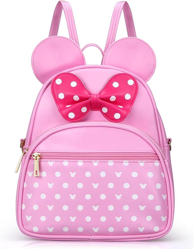 Dksyee Cute Little Girls Backpacks Mini Mouse Backpack Kids Backpack Small Backpack Purses Pink L... | Amazon (US)
