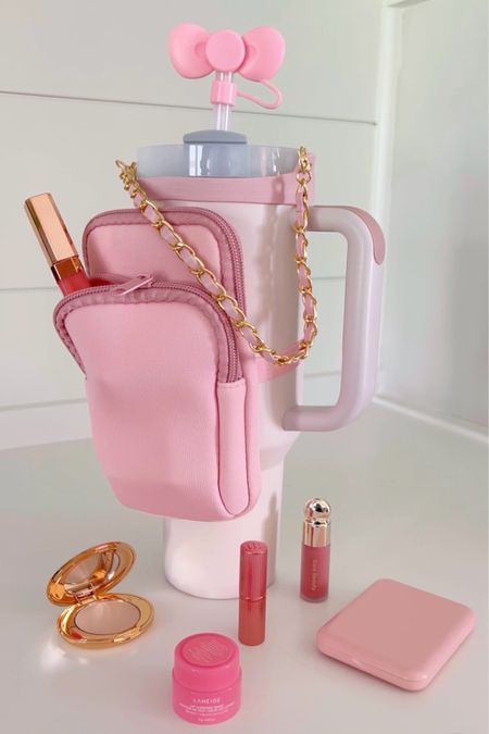 Mini makeup, Sephora, Charlotte Tilbury, Amazon finds 

This cute pouch for your tumblers is perfect to hold little essentials on the go, like your fav mini makeup! 

#LTKFindsUnder50 #LTKBeauty #LTKHome