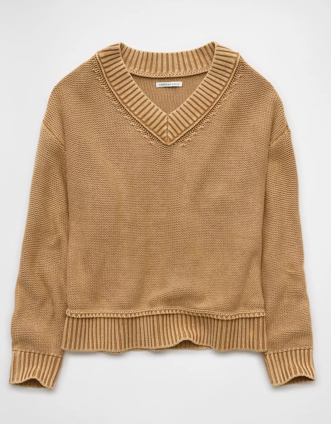 AE Long Weekend V-Neck Sweater | American Eagle Outfitters (US & CA)