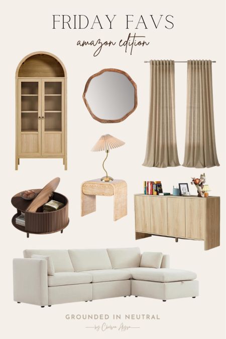 Friday favs are here and they’re all from Amazon. I’m loving this display case to hold decor and the linen curtains for refreshing your windows. 

#LTKStyleTip #LTKHome