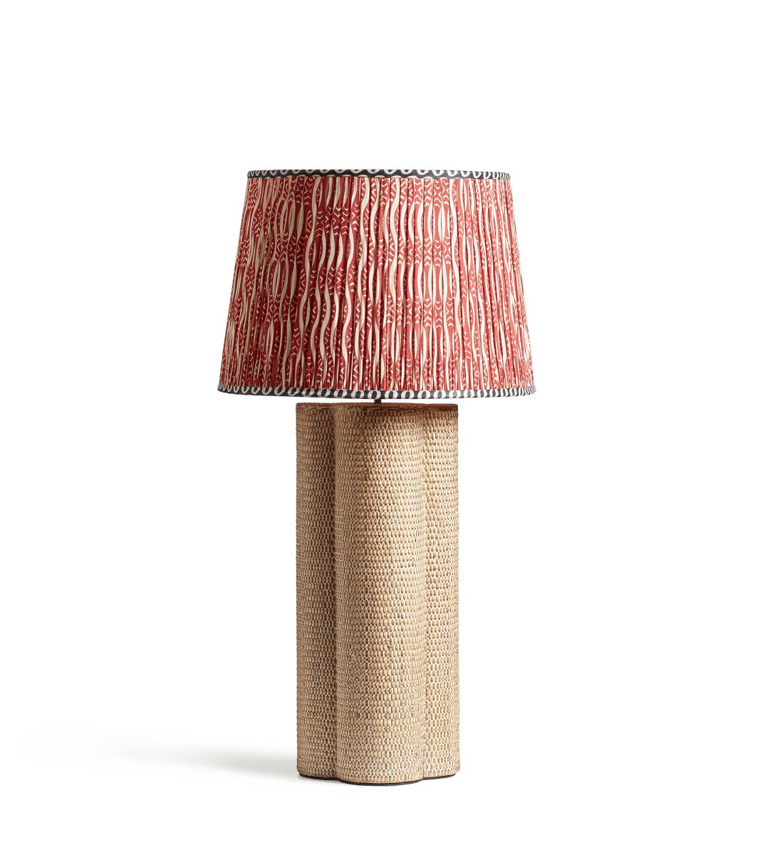 Balabac Clover Table Lamp - Sand | OKA US