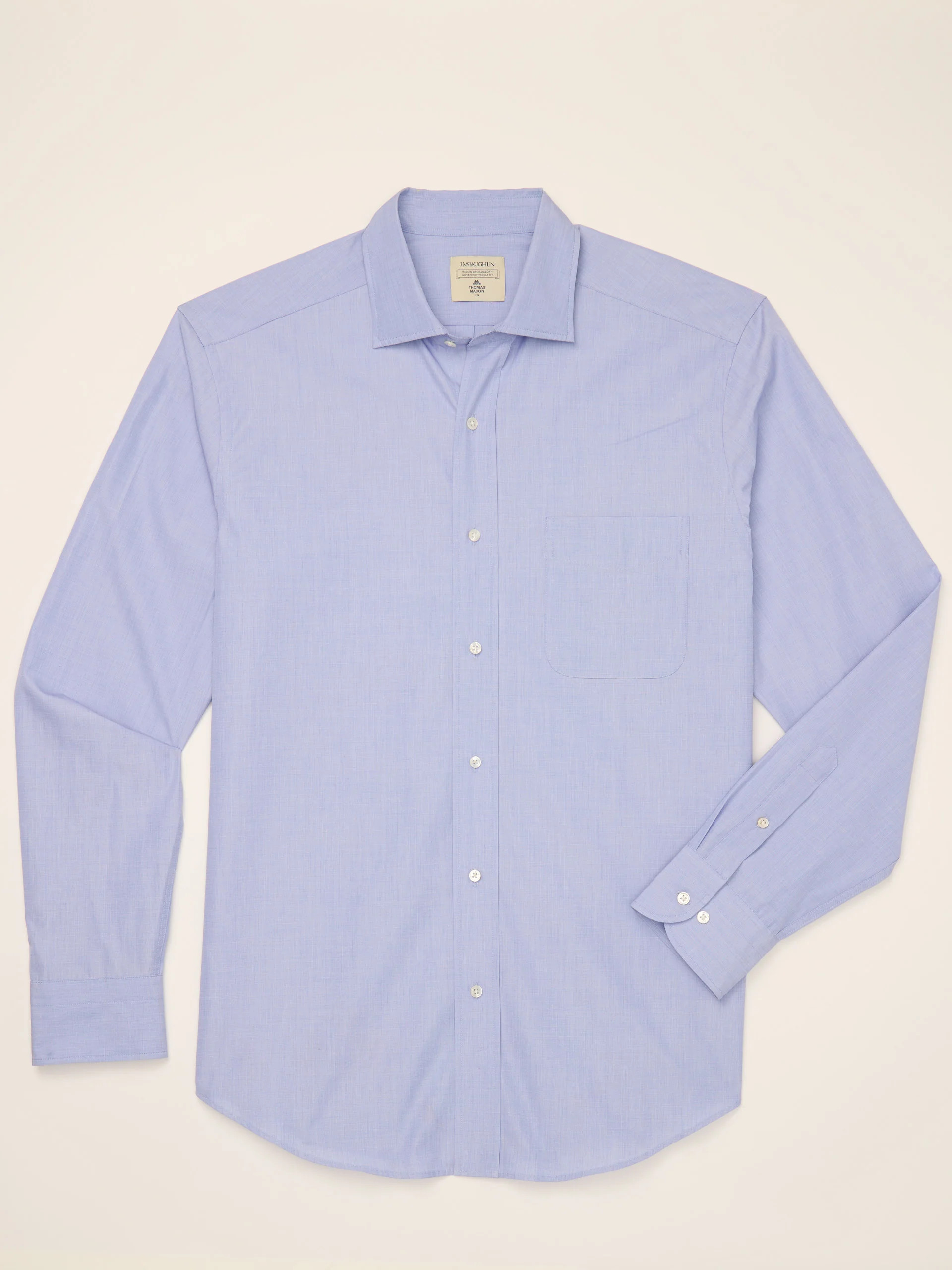 Club Classic Fit Shirt: J.McL x Thomas Mason | J.McLaughlin