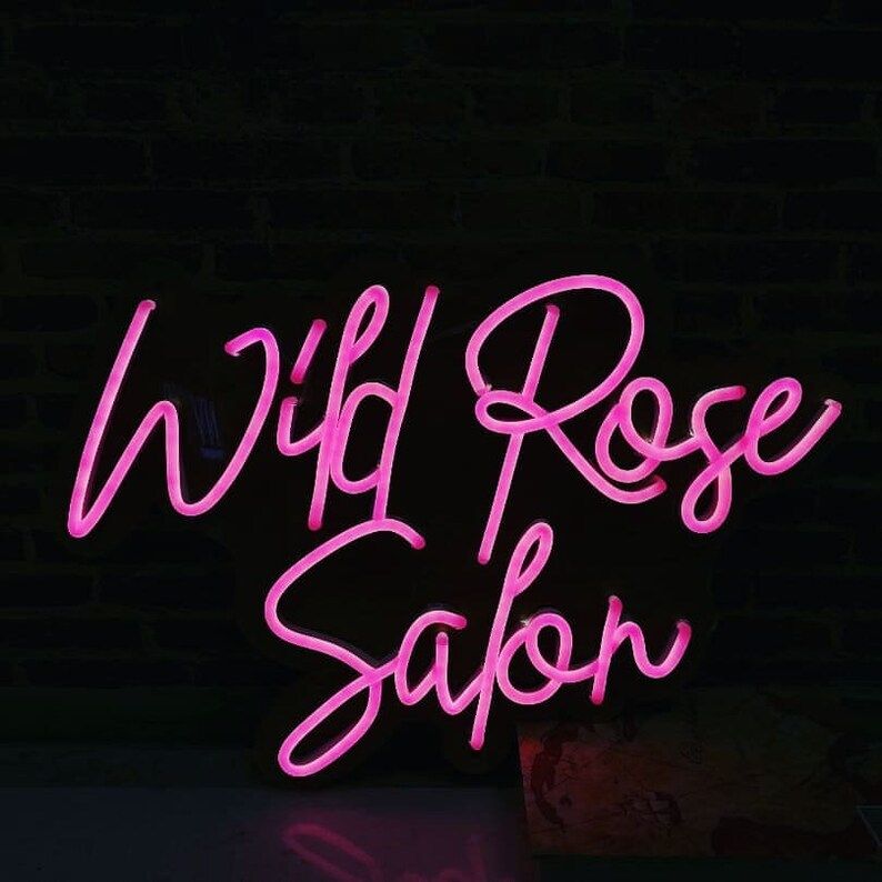 Beauty Salon Neon Sign | Salon Business Logo Sign | custom LED Neon Sign | Salon Neon Light Sign ... | Etsy (US)