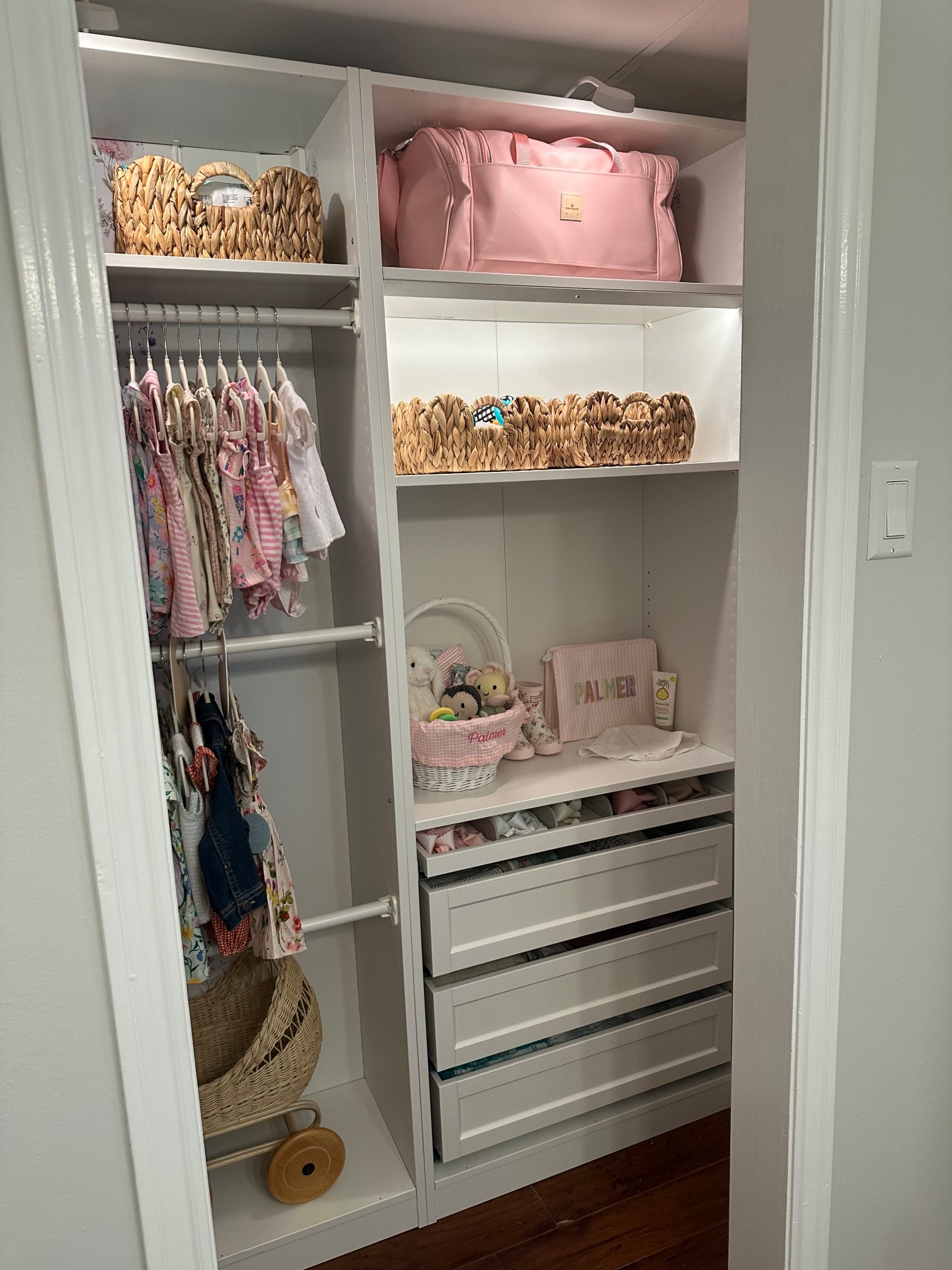 IKEA pax kids closet
nursery closet
nursery organization 

#LTKBaby