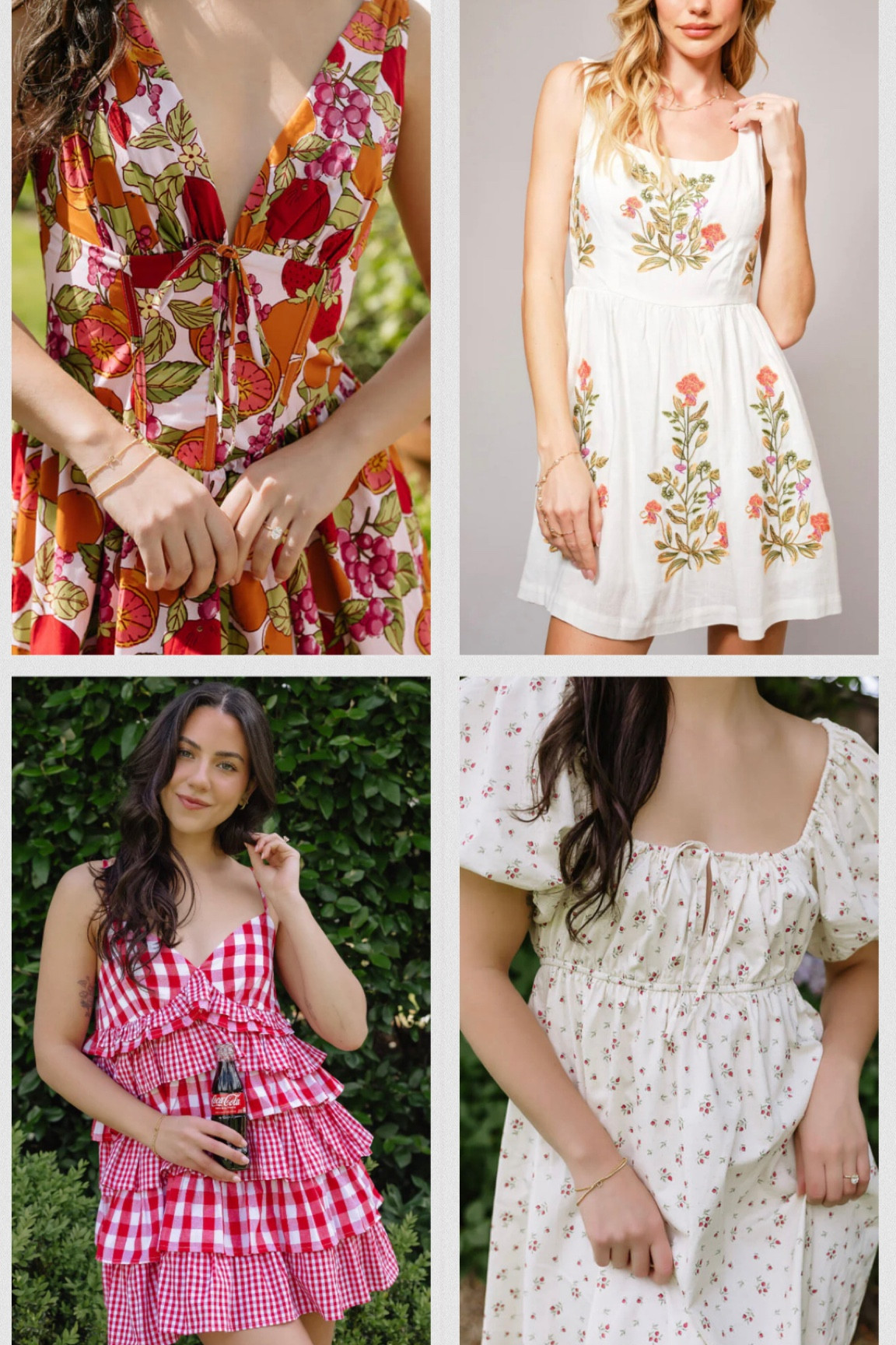 My favorite boutique Confete just dropped their summer dresses! 

Summer dresses 
Summer dress 
Red gingham 
Floral dress 
Floral dresses 
Midsize summer dress

#LTKtravel
#LTKFindsunder$100

#LTKParties #LTKU #LTKSeasonal #LTKOver40