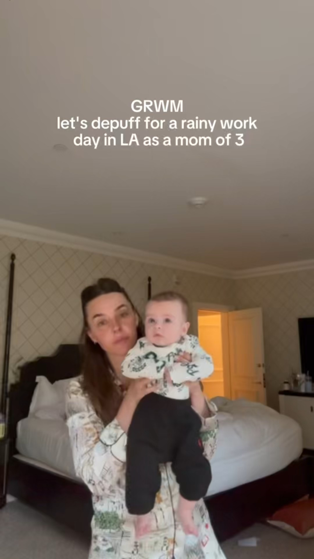 GRWM - let’s depuff for a rainy work day in LA as a mom of 3

#LTKBaby #LTKBeauty #LTKStyleTip