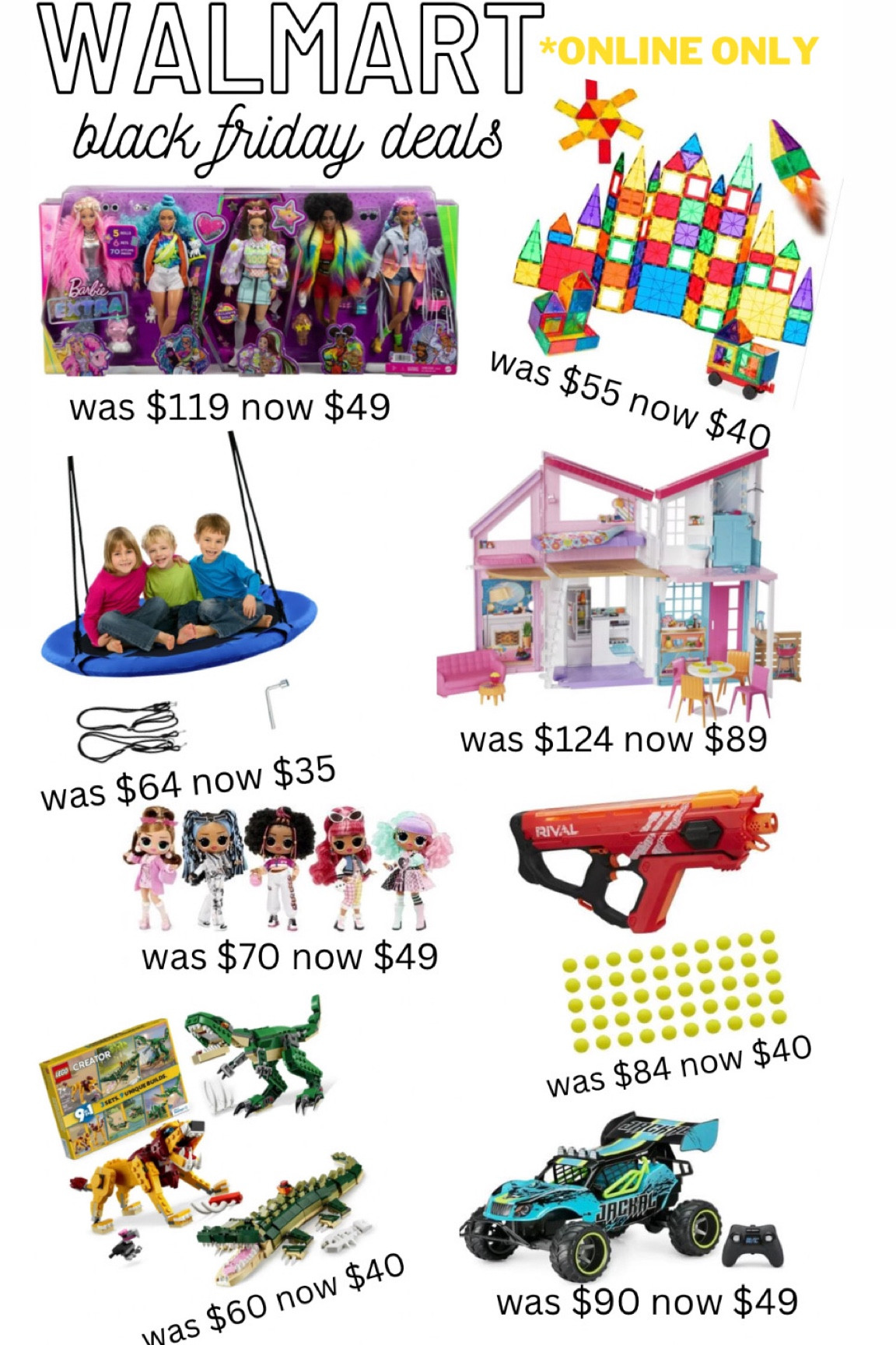 walmart black friday deals • toys! online only today! #LTKgiftguide #giftguide #walmart 

#LTKCyberweek #LTKHoliday #LTKSeasonal