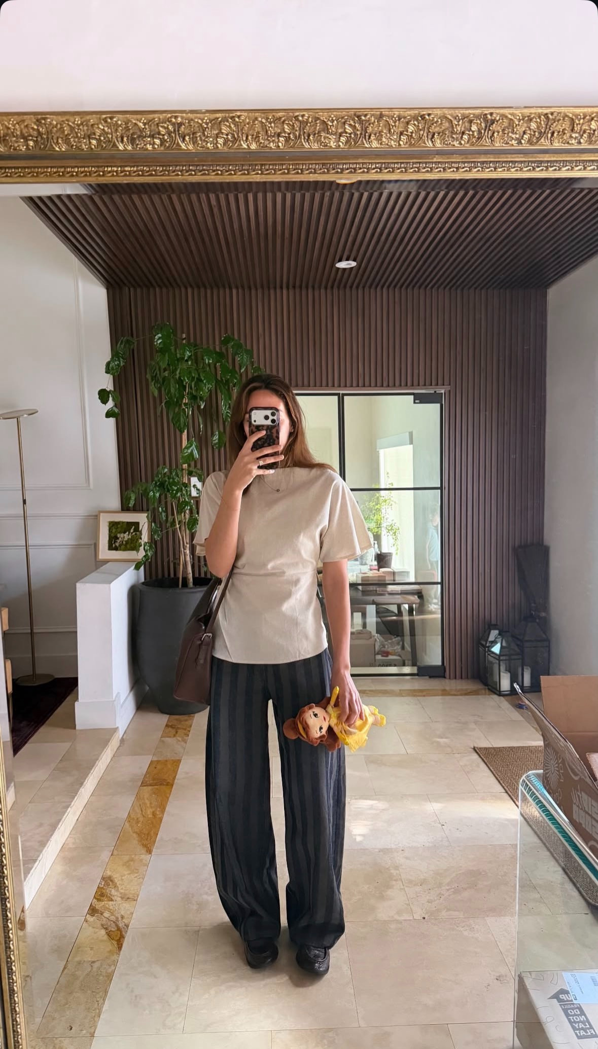 Mom style, but elevated. (Yes, the doll is an accessory) 🧸💁‍♀️ 

 #LTKootd #LTKmomlife #LTKU