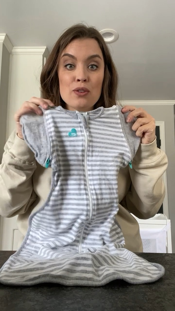 Some of our tried and loved baby products such a Baby K’tan wrap carrier and Love to Dream swaddle sleep sacks