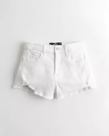 Girls Vintage Stretch Ultra High-Rise Vintage Denim Short 2"" from Hollister | Hollister (US)