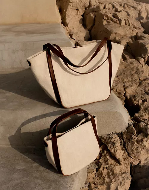 The Sydney Tote: Cotton-Linen Edition | Madewell