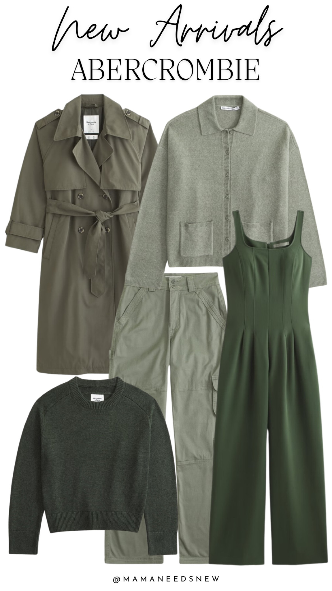 Abercrombie fall new arrivals in shades of green 💚

#LTKSeasonal #LTKFindsUnder100 #LTKFallSale