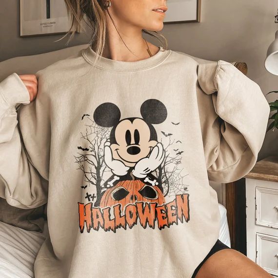 Mickey Halloween 2022 Shirt Disney Mickey Fall Shirt Disney - Etsy | Etsy (US)