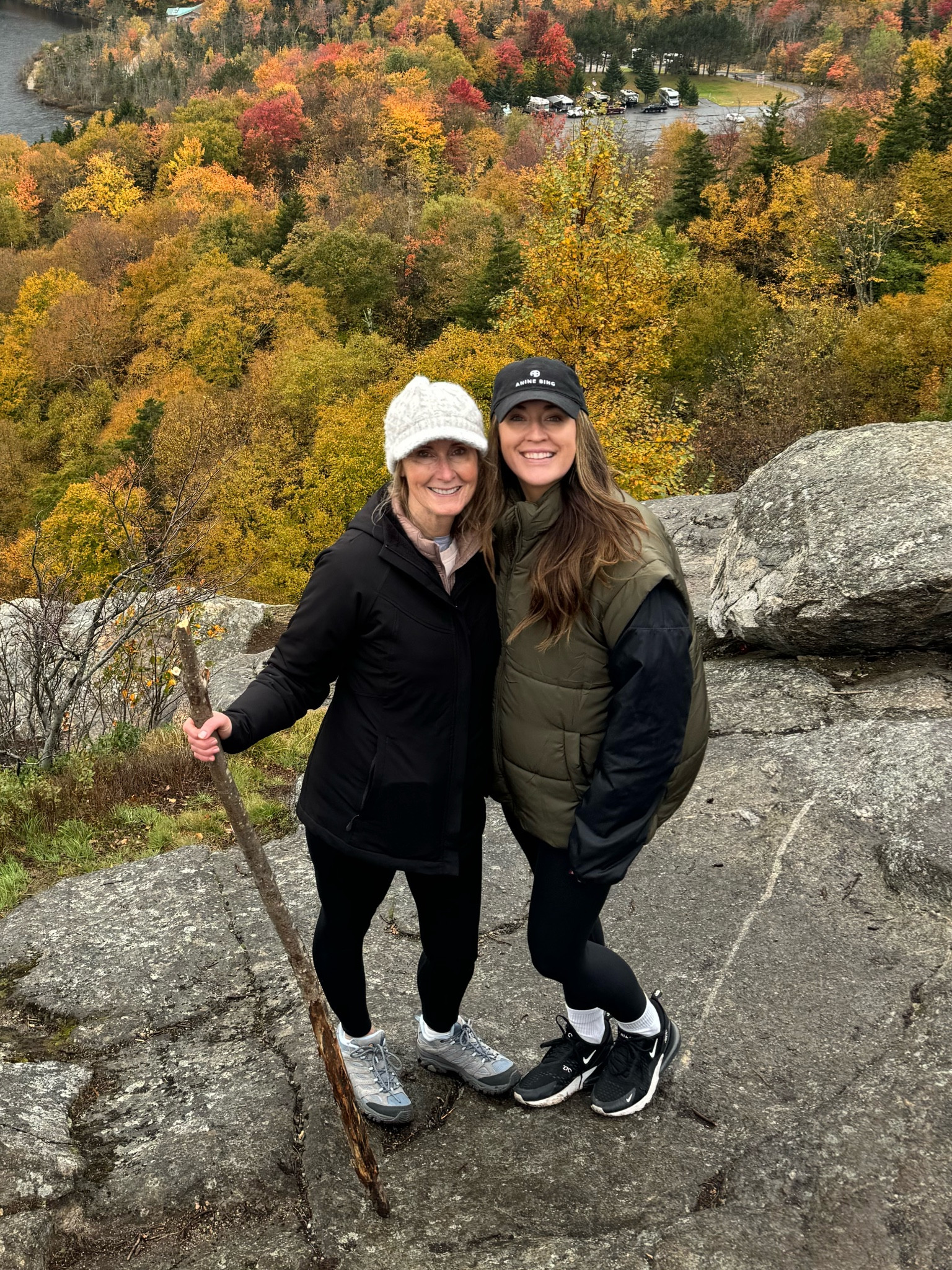 Hiking outfit- fleece lined rain jacket is a must for cold/rainy days- I sized up. Wearing a small in the jacket and am in the vest. 

#LTKxPrime #LTKfitness