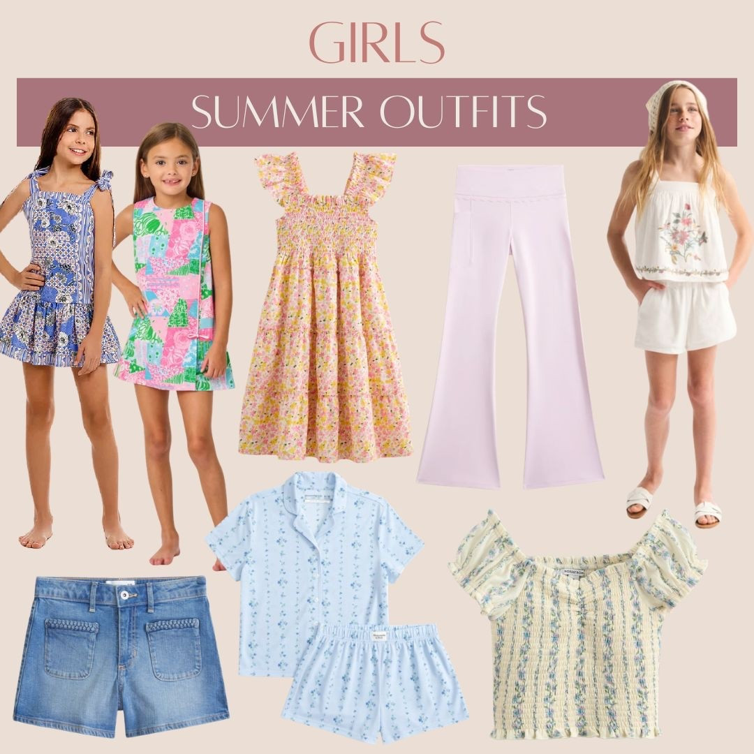 Cutest Spring Summer outfits for girls! #summeroutfit #vacationoutfit #kids #girlsoutfit #dress 

#LTKKids #LTKTravel #LTKootd