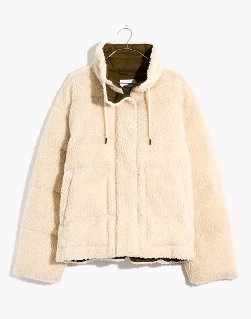 Sherpa Puffer Jacket | Madewell