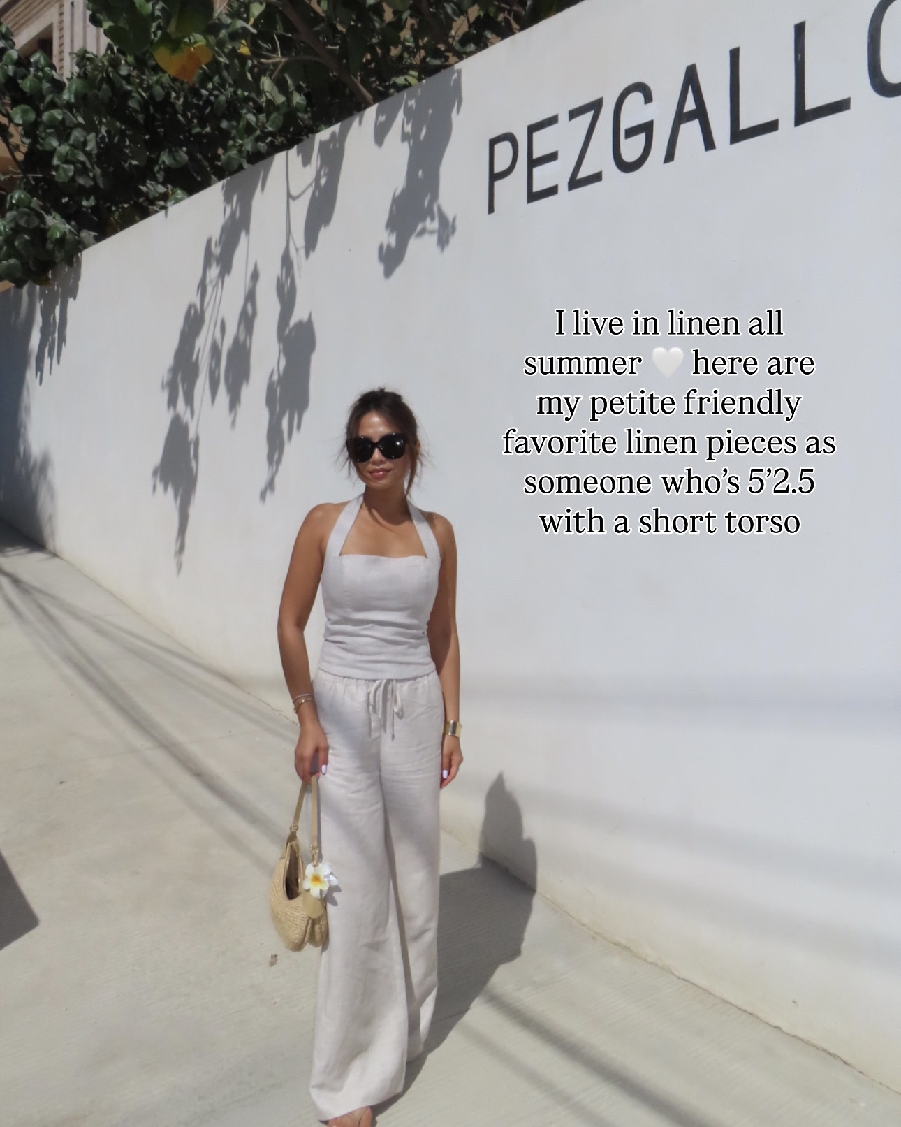 I live in linen all summer! Here’s my favorite petite friendly pieces as someone who is 5’2.5 with a shorter torso and longer legs relative to my frame and ~112 lbs

Sizing:
Linen halter top - tts, xs in undyed ecru
Linen pants - the, xs in undyed ecru (I did get regular but ended up getting them hemmed! I should have just done the short length that’s offered but was impatient and didn’t want to wait for back order) 
Side tie linen pants - tts, xs
Linen shorts - mini length, sized up to 2, cool beige color
J crew white linen pants - tts, xs regular length
Linen dress - tts, xs

#LTKootd #LTKPetite #LTKSeasonal