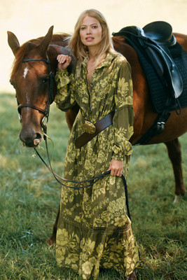 The Eleanora Printed Buttondown Midi Shirt Dress | Anthropologie (US)