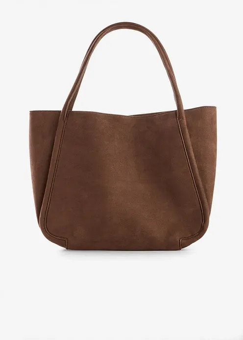 Shopper in Velourslederoptik | Bonprix DE