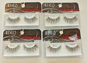 Ardell Eyelashes Wispies #113 Black Lot Of 4  | eBay | eBay US