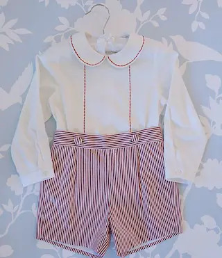 x The Broke Brooke Baby Boys Henry Stripe Short Set | Dillard's