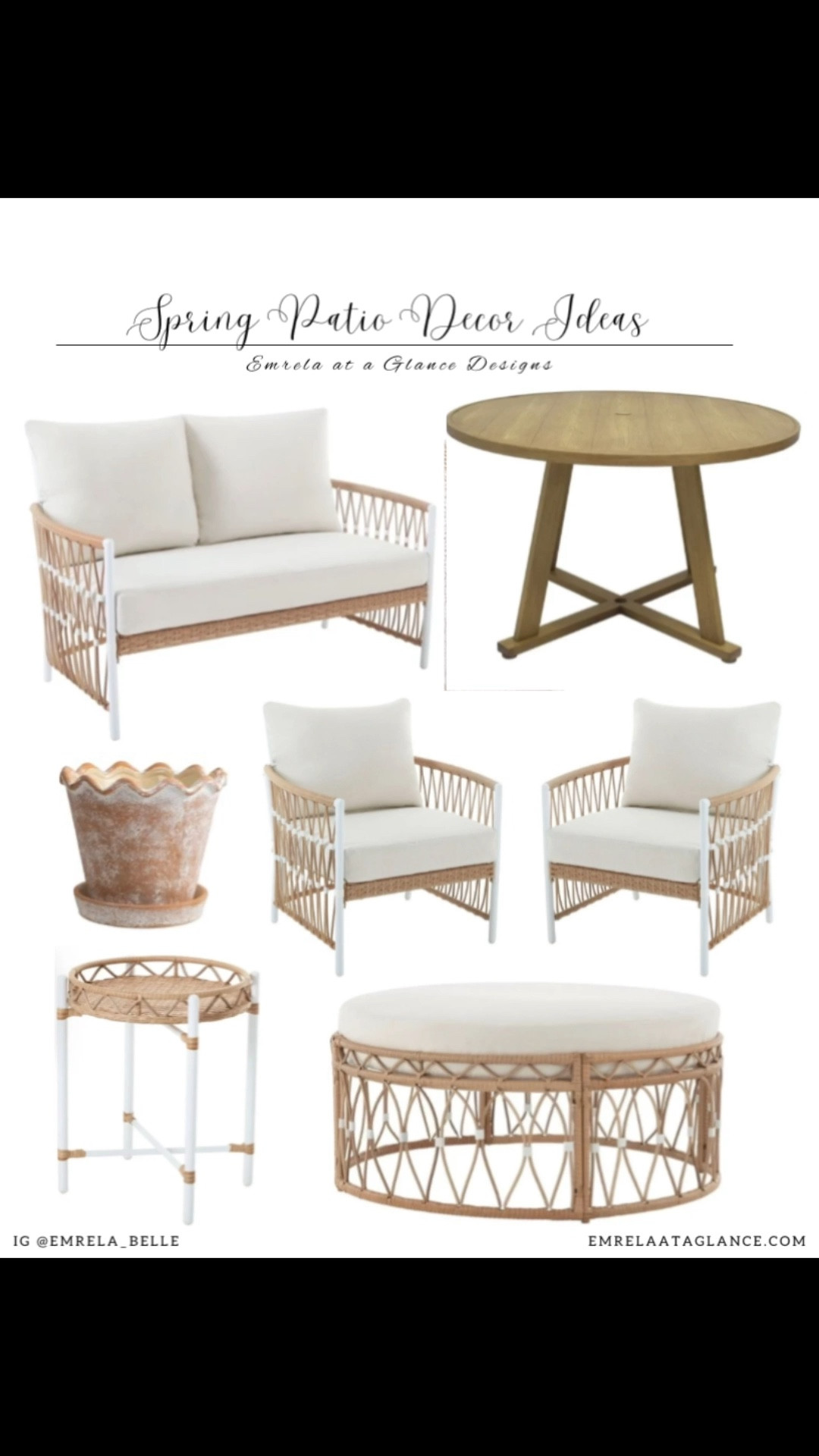 Some of my favorite outdoor decorations for a spring refresh, the lilac conversation set, Lilah dining set, Lilah 3 piece set and some cute planters for your herbs. happy spring!

#LTKSaleAlert #LTKHome #LTKSeasonal