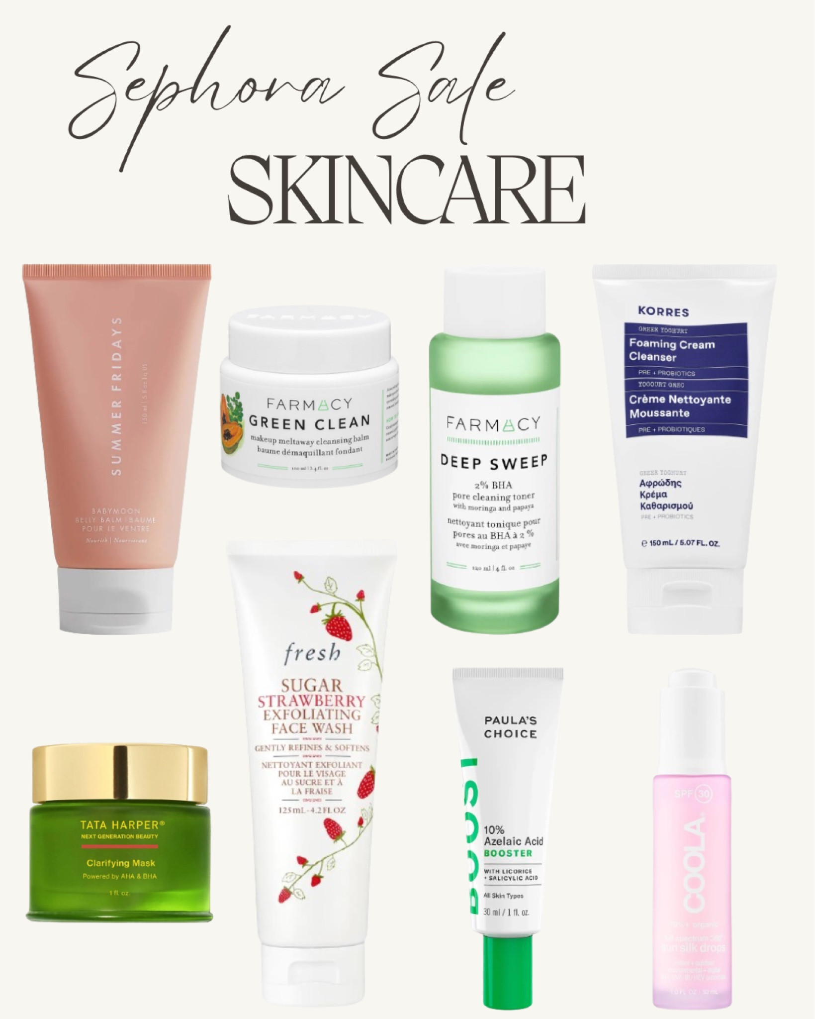 Sephora sale picks - skincare 

#LTKbeauty #LTKxSephora #LTKsalealert