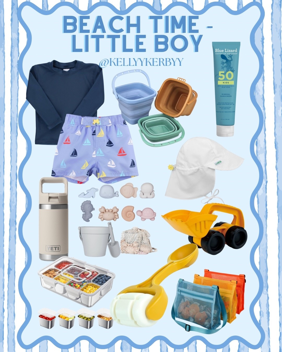 if you’re going to the beach with a little boy, here are some great things to pack and bring! 