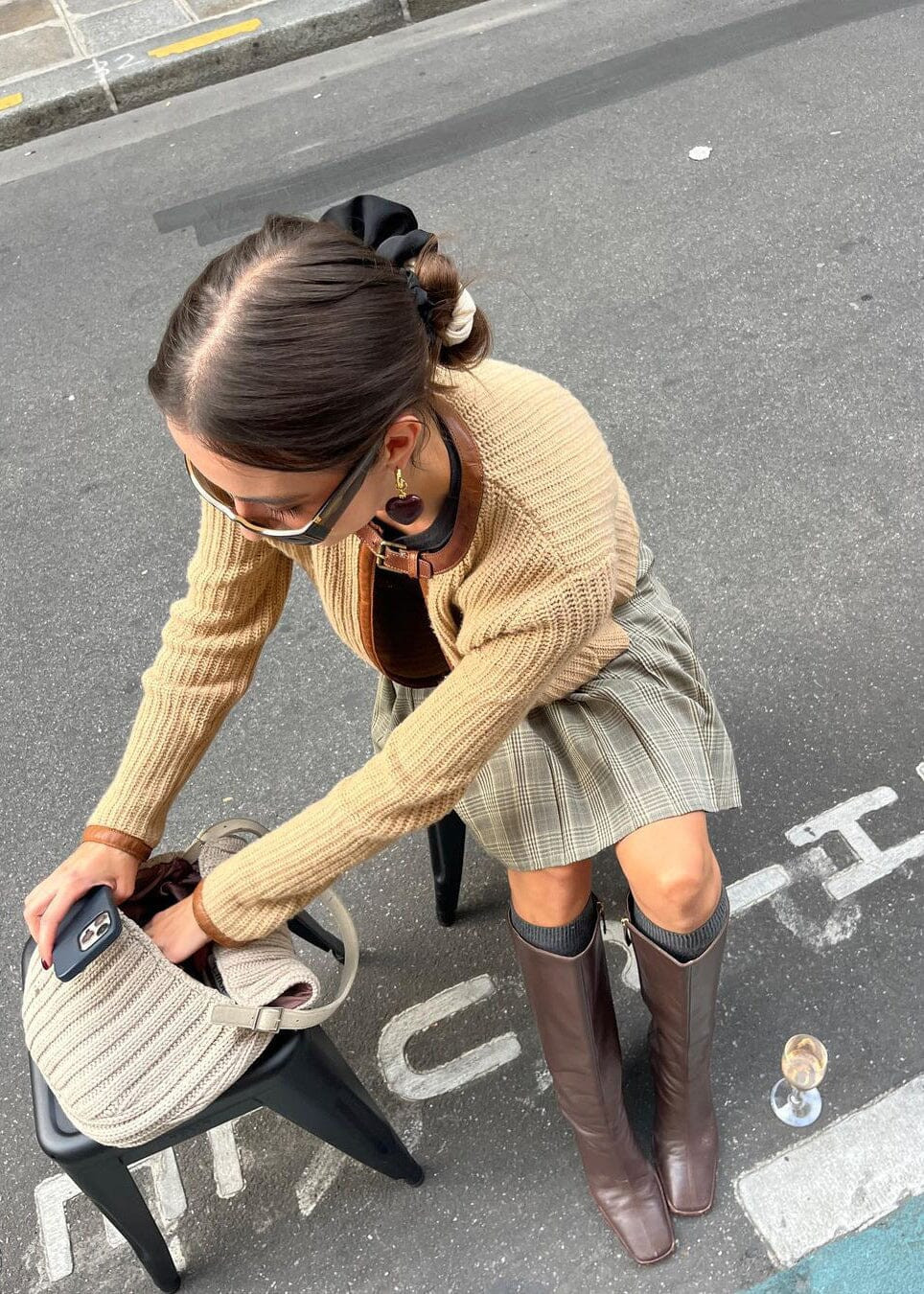East Coffee Brown Leather Boots | ALOHAS | Alohas US