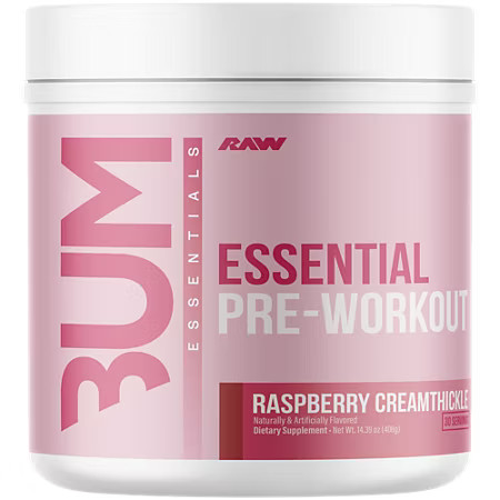 Essential Pre-Workout - Raspberry Creamthickle (14.39 Oz. / 30 Servings) by RAW at the Vitamin Sh... | The Vitamin Shoppe