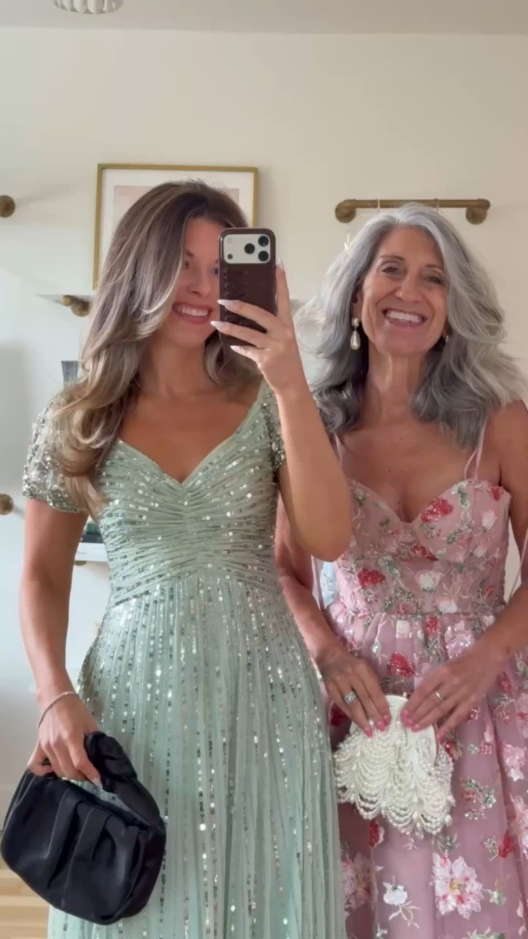 🌸 Mini Me & Me — Wedding Guest and Mother of the Bride Dresses

Short sleeves and allover sequin embellishment that puts the glow right at the face. Evening wedding lighting, you will look extraordinary.

A blush floral spaghetti strap tulle ballgown where the dimensional embroidery moves beautifully and photographs from every angle.

Save this for your next invitation and share it with a friend who’s shopping. 💌

Use Mac Duggal Code: EMERSON10

Claudia | 5’4½” | 133 | medium or 6
Emerson | 5’4” | 130 | small or 2

Wedding Guest Dress | Fashion over 50 | Mother of the Bride | Mother of the Groom | Black Tie | Formal Gown | Summer Wedding | Dresses to Hide Belly | Special Occasion | Wedding Guest Dress with Sleeves