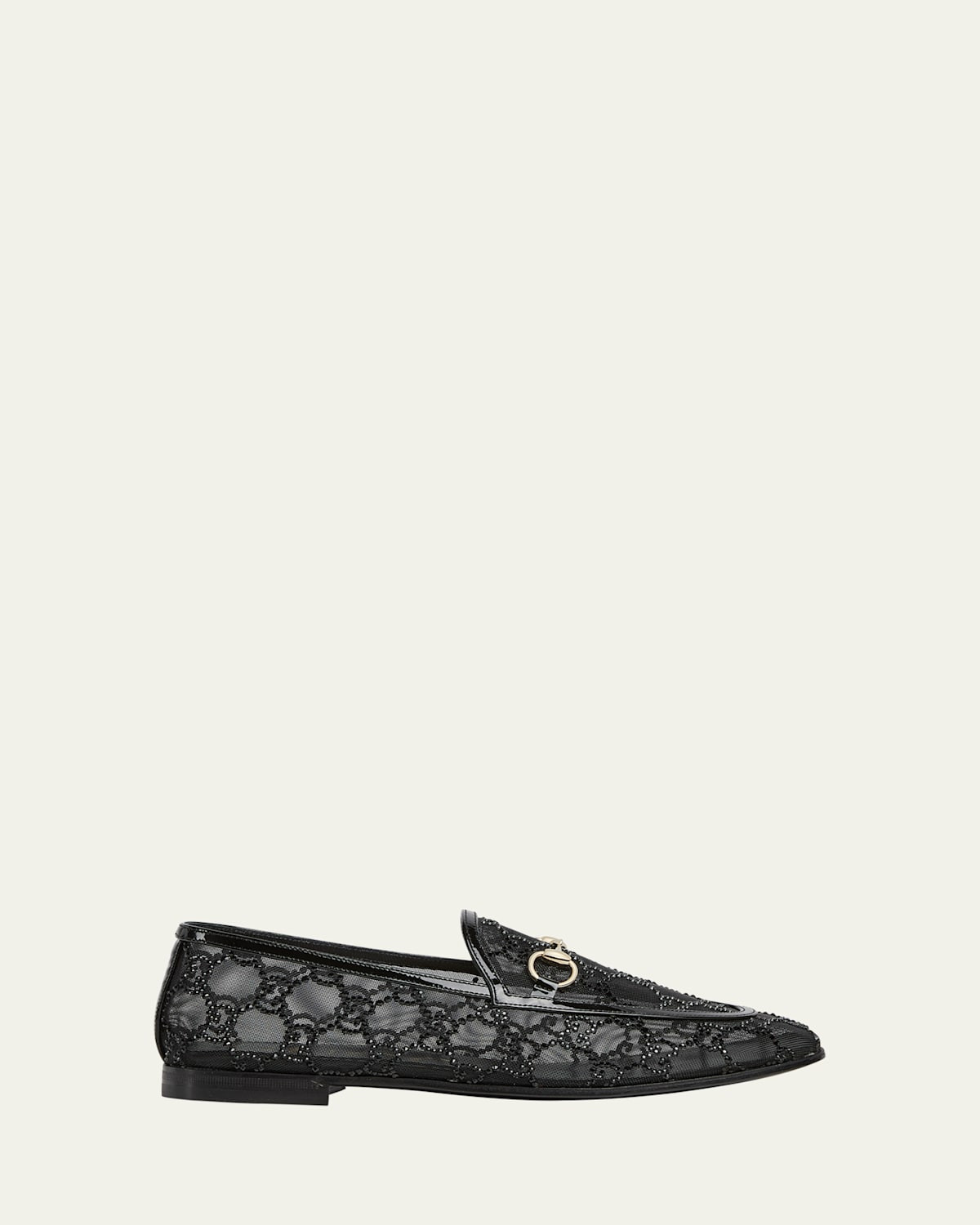 Mesh GG Crystal New Jordaan Loafers | Bergdorf Goodman