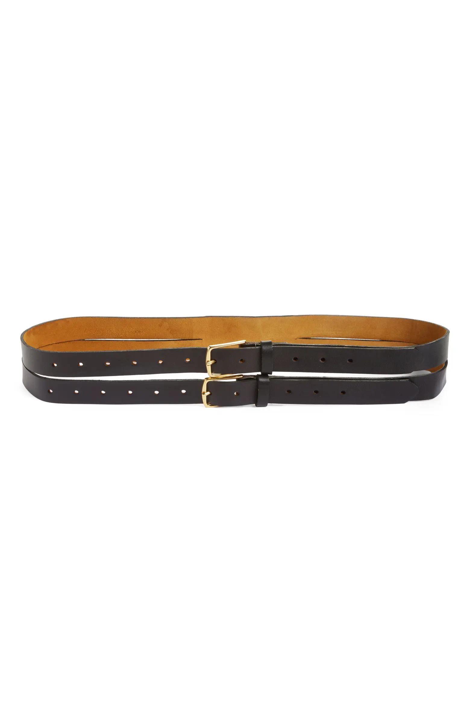 Mallorca Double Leather Belt | Nordstrom