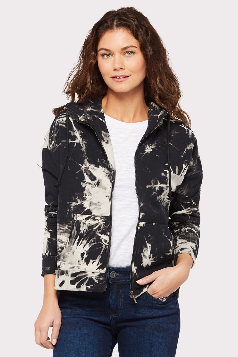 Hunter Tie Dye Zip Up | Evereve